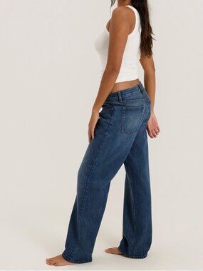 OUTERKNOWN The Beachcomber Organic Cotton Unisex Indigo Relaxed Leg Jeans 30x30
